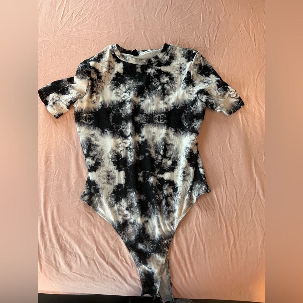 Black/White Body Suit